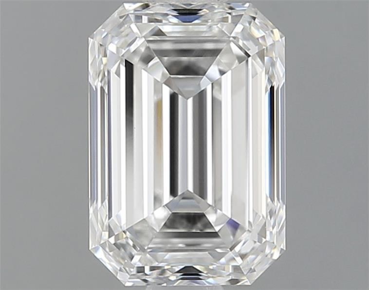 Diamante Naturale Taglio Smeraldo 1.31ct EX/EX G VVS2 - GIA - 7.24x5.01x3.43mm