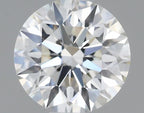 Diamante Naturale Taglio Brillante 0.59ct 3EX J VVS1 - GIA - 5.35x5.37x3.36mm