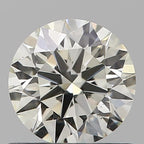 Diamante Naturale Taglio Brillante 0.59ct 3EX I VS2 - IGI - 5.35x5.37x3.31mm