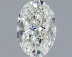 Diamante Naturale Taglio Ovale 0.64ct G/VG I VVS1 - IGI - 6.73x4.67x3.03mm
