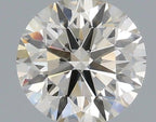 Diamante Naturale Taglio Brillante 0.4ct 3EX J VS2 - IGI - 4.65x4.68x2.94mm