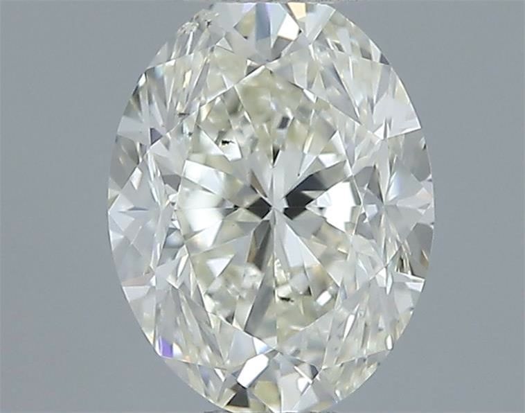 Diamante Naturale Taglio Ovale 1.01ct EX/EX J VS2 - IGI - 7.16x5.43x3.84mm