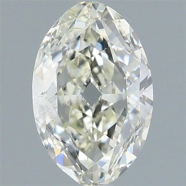 Diamante Naturale Taglio Ovale 1ct VG/EX J VVS1 - IGI - 7.91x5.15x2.86mm