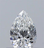 Diamante Naturale Taglio Goccia 0.34ct EX/EX F VVS2 - GIA - 6.03x3.93x2.5mm