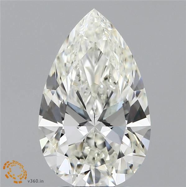 Diamante Naturale Taglio Goccia 0.32ct VG/VG F VS1 - IGI - 6.03x3.87x2.34mm