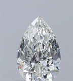 Diamante Naturale Taglio Goccia 0.51ct EX/EX G VVS1 - GIA - 6.78x4.35x2.84mm
