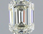 Diamante Naturale Taglio Smeraldo 1.5ct EX/EX J VVS1 - IGI - 7.11x5.37x3.86mm