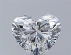 Diamante Naturale Taglio Cuore 0.5ct VG/EX D VS2 - GIA - 4.77x5.47x3.31mm