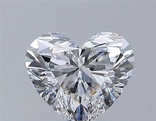 Diamante Naturale Taglio Cuore 0.5ct VG/EX D VS2 - GIA - 4.77x5.47x3.31mm