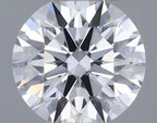 Diamante Taglio Brillante 0.18ct EX/VG/VG E VVS2 - GIA - 3.69x3.7x2.25mm