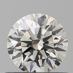 Diamante Naturale Taglio Brillante 0.5ct 3EX H VVS2 - IGI - 5.04x5.07x3.14mm