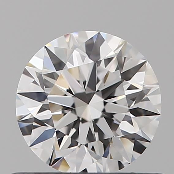 Diamante Naturale Taglio Brillante 0.5ct 3EX D VS1 - GIA - 5.09x5.08x3.18mm