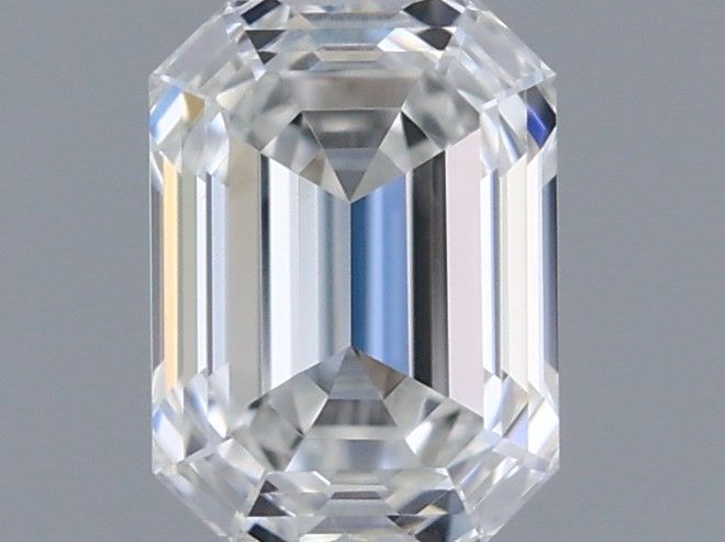 Diamante Naturale Taglio Smeraldo 0.35ct VG/EX G IF - GIA - 4.51x3.33x2.32mm