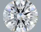Diamante Naturale Taglio Brillante 0.5ct 3EX H VVS2 - IGI - 5.13x5.17x3.12mm