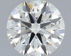Diamante Naturale Taglio Brillante 0.61ct 3EX I VS2 - IGI - 5.39x5.43x3.37mm