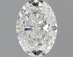 Diamante Naturale Taglio Ovale 0.51ct EX/EX F VVS2 - GIA - 6.41x4.53x2.67mm