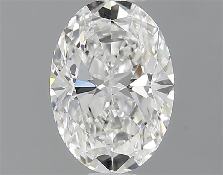 Diamante Naturale Taglio Ovale 0.51ct EX/EX F VVS2 - GIA - 6.41x4.53x2.67mm