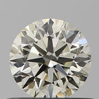 Diamante Naturale Taglio Brillante 0.5ct 3EX J VVS1 - IGI - 5.0x5.01x3.16mm
