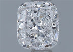Diamante Taglio Cushion Brillante 0.5ct VG/VG E VVS1 - GIA - 4.9x4.23x2.82mm