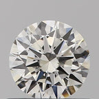 Diamante Taglio Brillante 0.45ct EX/EX/VG J VVS2 - GIA - 4.93x4.96x2.98mm