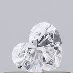 Diamante Naturale Taglio Cuore 0.24ct G/EX D VVS1 - GIA - 3.71x4.35x2.49mm