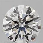 Diamante Naturale Taglio Brillante 0.73ct 3EX H IF - GIA - 5.76x5.72x3.58mm