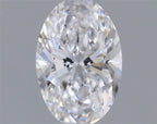 Diamante Naturale Taglio Ovale 0.5ct VG/EX D VVS2 - IGI - 6.46x4.3x2.79mm