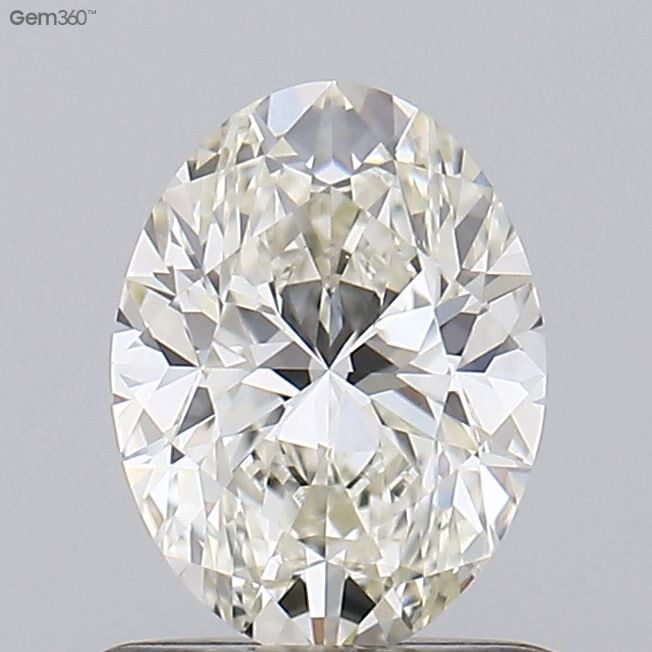 Diamante Naturale Taglio Ovale 0.73ct EX/EX J VS1 - GIA - 6.78x5.11x3.3mm
