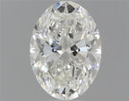 Diamante Naturale Taglio Ovale 0.9ct VG/EX J VS1 - GIA - 7.42x5.32x3.38mm