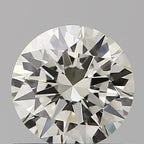 Diamante Naturale Taglio Brillante 0.5ct 3EX I VVS2 - IGI - 5.16x5.18x3.1mm