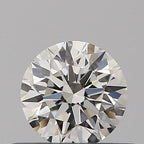 Diamante Naturale Taglio Brillante 0.35ct 3EX G VVS2 - IGI - 4.48x4.51x2.81mm