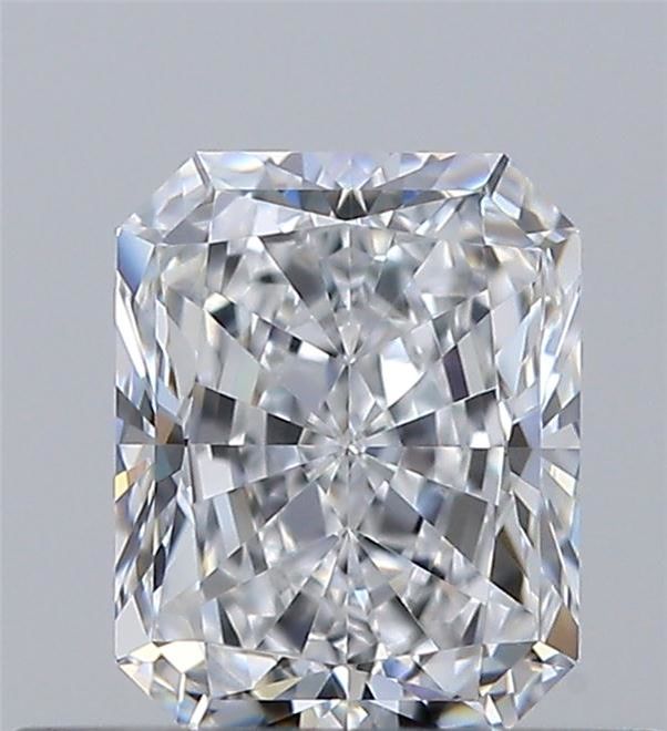 Diamante Naturale Taglio Radiant 0.6ct EX/EX D VVS2 - GIA - 5.27x4.18x2.92mm