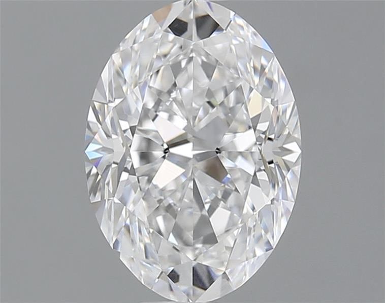 Diamante Naturale Taglio Ovale 1.02ct EX/EX D IF - GIA - 7.84x5.56x3.52mm