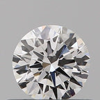Diamante Naturale Taglio Brillante 0.38ct 3EX D VVS1 - IGI - 4.69x4.73x2.82mm