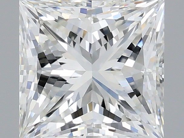 Diamante Naturale Taglio Princess 0.9ct EX/EX G VVS1 - IGI - 5.24x5.17x3.84mm