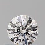 Diamante Naturale Taglio Brillante 0.27ct EX/VG/EX E VS2 - GIA - 4.2x4.17x2.56mm