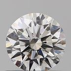 Diamante Naturale Taglio Brillante 0.5ct EX/VG/EX G VS1 - GIA - 5.12x5.09x3.12mm