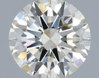 Diamante Naturale Taglio Brillante 0.7ct 3EX J VS2 - IGI - 5.72x5.76x3.46mm