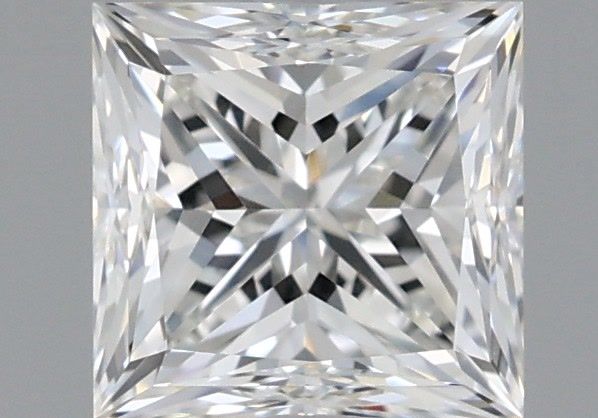 Diamante Naturale Taglio Princess 0.9ct EX/EX F VVS1 - IGI - 5.14x4.99x3.89mm