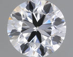 Diamante Naturale Taglio Brillante 0.5ct VG/VG/EX F VS2 - GIA - 4.95x4.99x3.15mm
