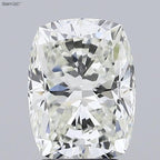 Diamante Taglio Cushion Brillante 1.51ct VG/EX J VVS1 - GIA - 7.82x5.87x4.23mm