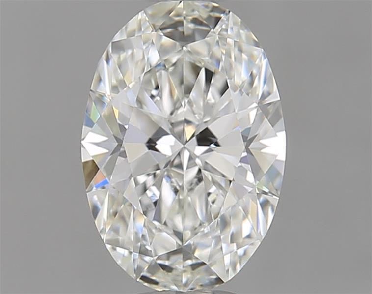 Diamante Naturale Taglio Ovale 0.8ct VG/VG H VVS2 - GIA - 7.63x5.25x3.19mm