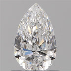 Diamante Naturale Taglio Goccia 0.58ct VG/EX D VVS1 - GIA - 7.41x4.51x2.79mm