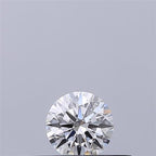 Diamante Naturale Taglio Brillante 0.19ct 3EX D VS1 - GIA - 3.69x3.72x2.28mm