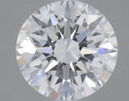 Diamante Naturale Taglio Brillante 0.5ct VG/VG/EX F IF - GIA - 4.99x5.06x3.17mm