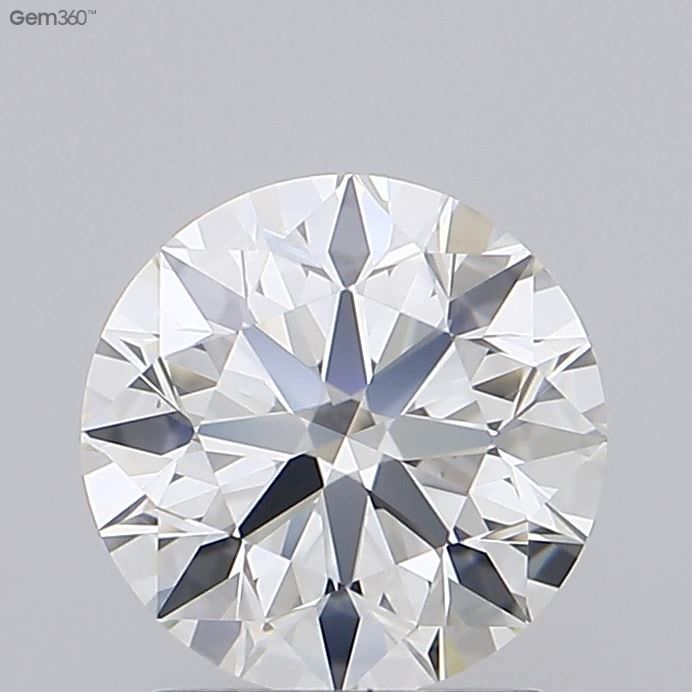 Diamante Naturale Taglio Brillante 1.51ct 3EX H VVS2 - IGI - 7.27x7.31x4.55mm