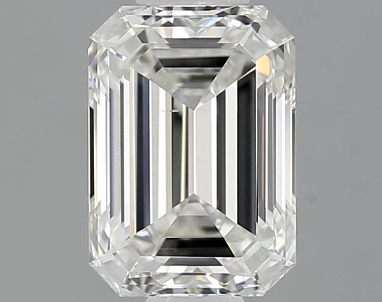 Diamante Naturale Taglio Smeraldo 0.7ct VG/EX I VS2 - GIA - 5.89x4.2x2.89mm