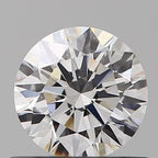 Diamante Naturale Taglio Brillante 0.5ct EX/VG/VG D VS2 - GIA - 5.14x5.11x3.13mm