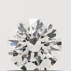 Diamante Naturale Taglio Brillante 0.41ct 3EX G VVS1 - IGI - 4.75x4.78x2.94mm