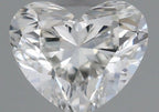 Diamante Naturale Taglio Cuore 0.33ct VG/VG H IF - GIA - 3.96x4.71x2.85mm